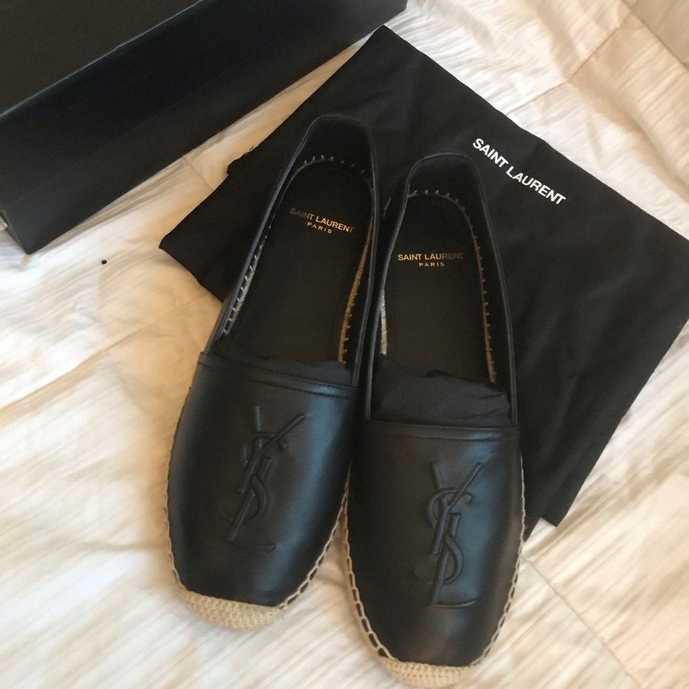 Used authentic saint Laurent shoes